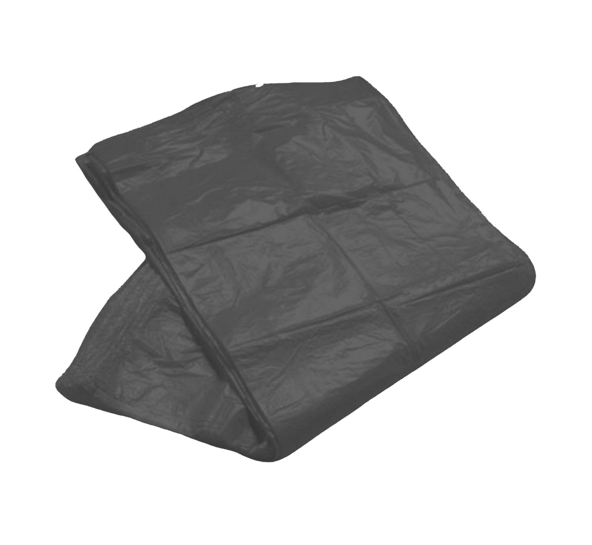 שקית ניילון 122/160 שחור 60 מיק