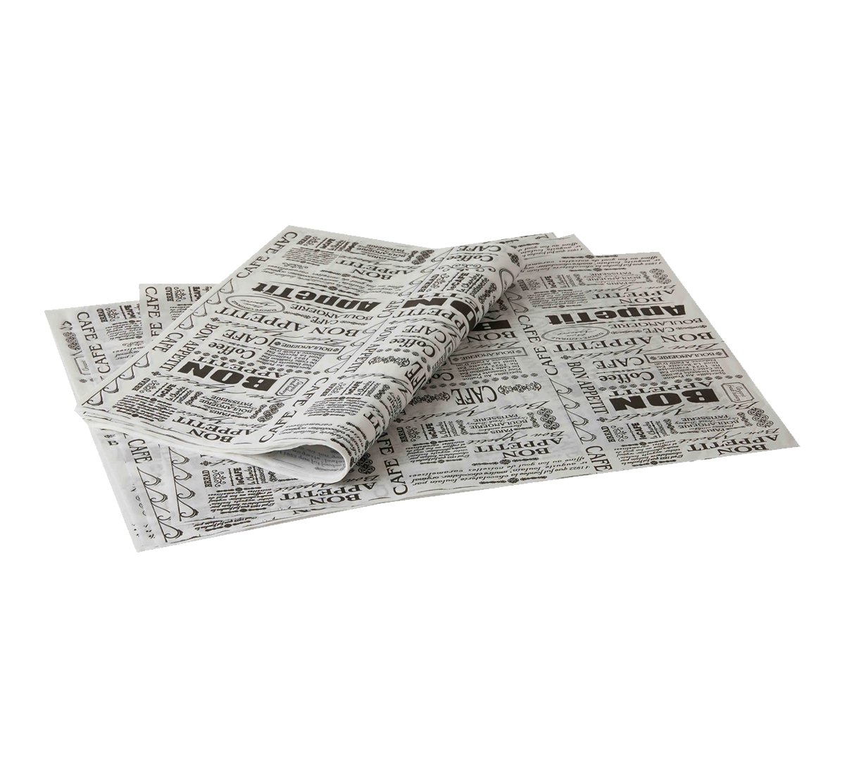 גליונות עטיפה גלזין 30/40 (דוחה שומן) חדש