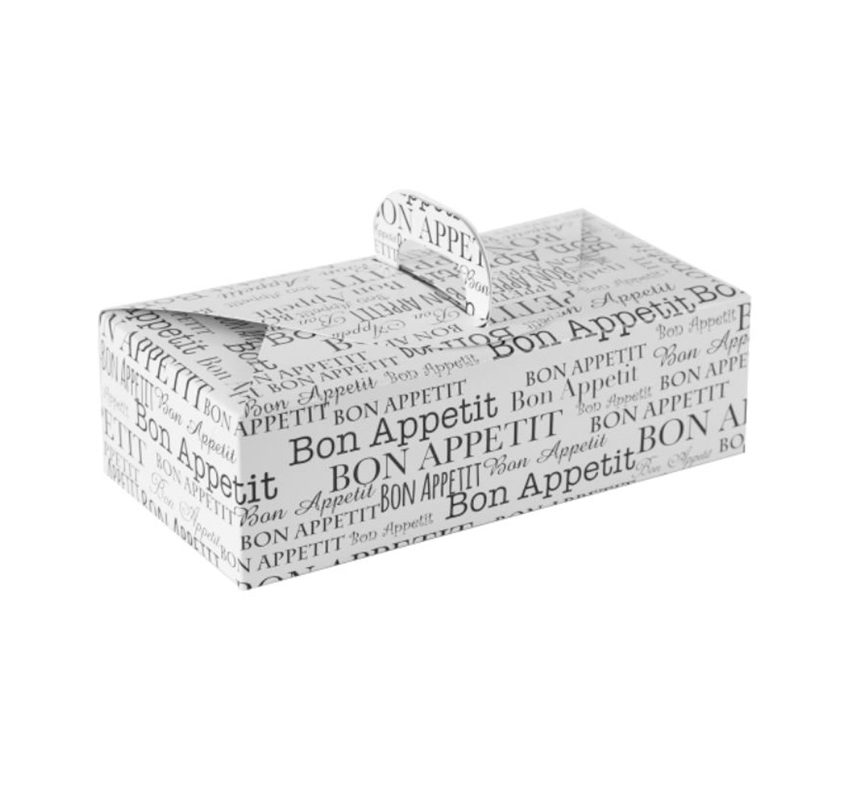 קרטון להמבורגר זוגי + ידית נשיאה